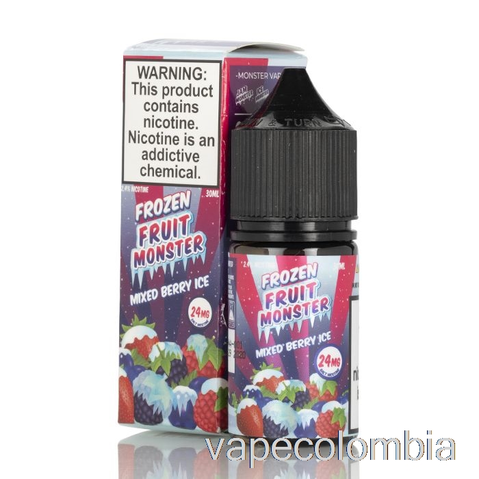 Vape Kit Completo Ice Blended Berry - Sales De Monstruo De Frutas Congeladas - 30ml 48mg